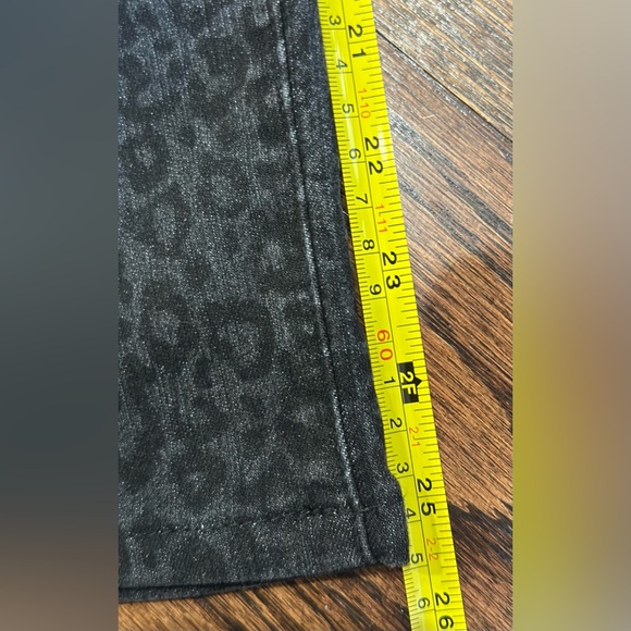 NYDJ Black Leopard Print Jeans - Picture 4 of 4
